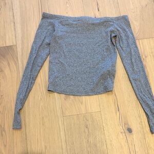 H&M Charcoal Knit Top